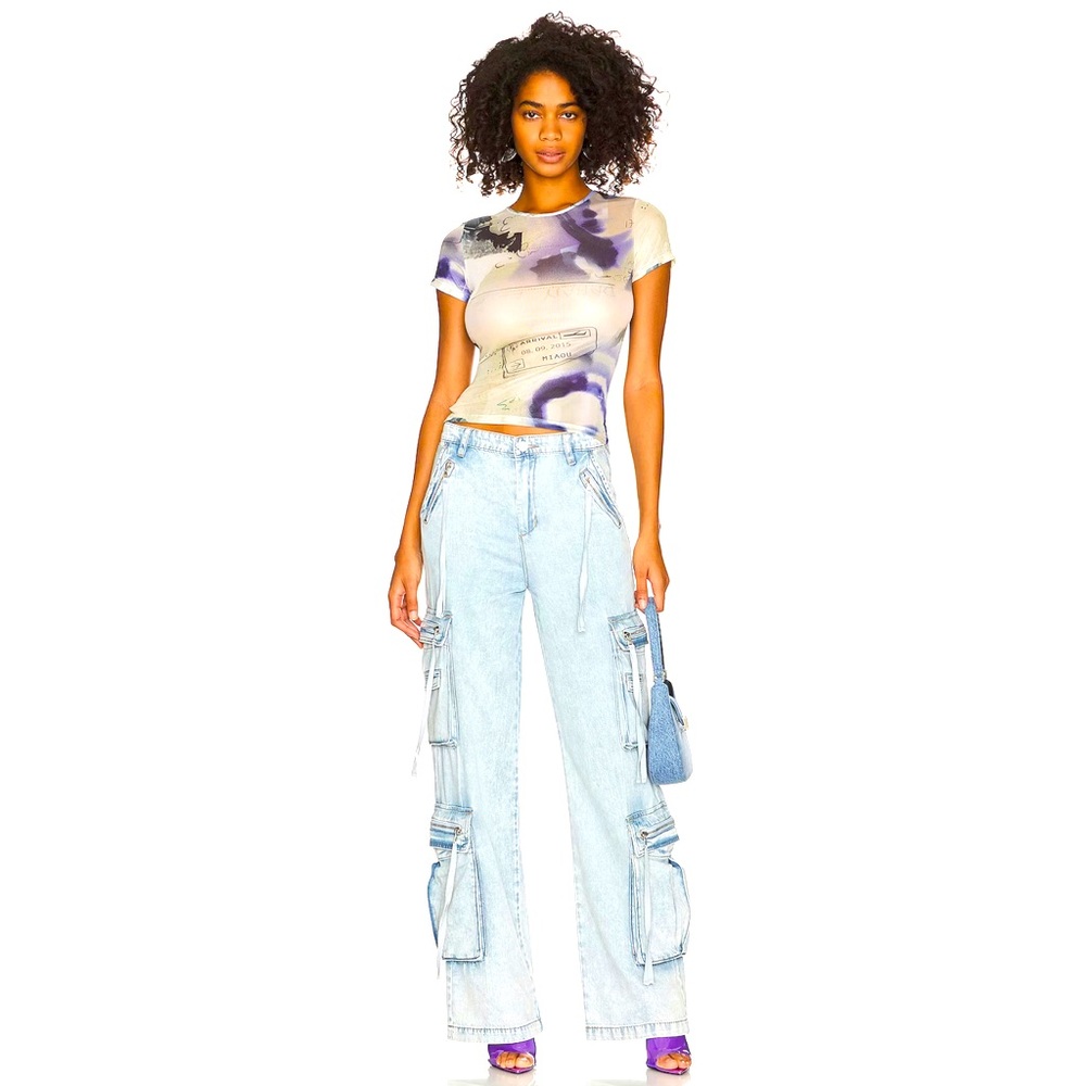 Blank NYC 🗽 Franklin Rib Cage Tencile Pant in Blue Lagoon jeans 👖